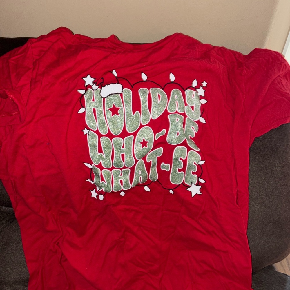 Festive Red Holiday T-Shirt
